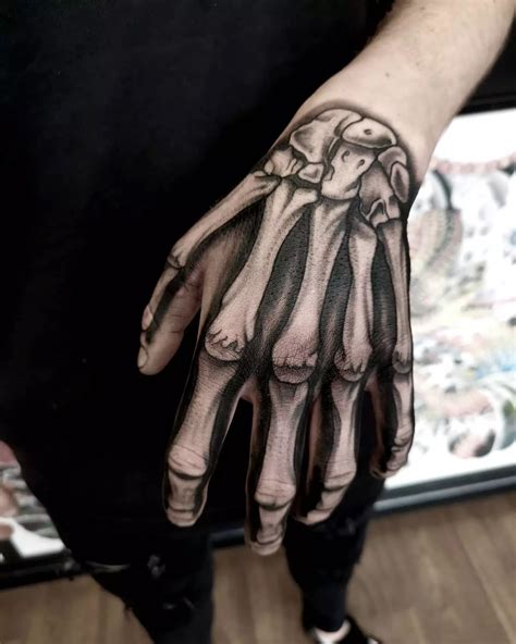 Skeleton Hand Tattoos