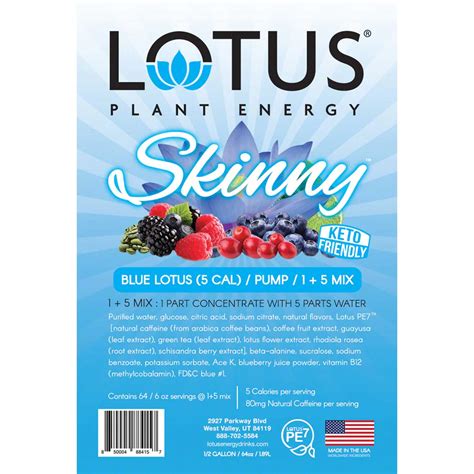 Skinny Blue Lotus Energy Concentrate