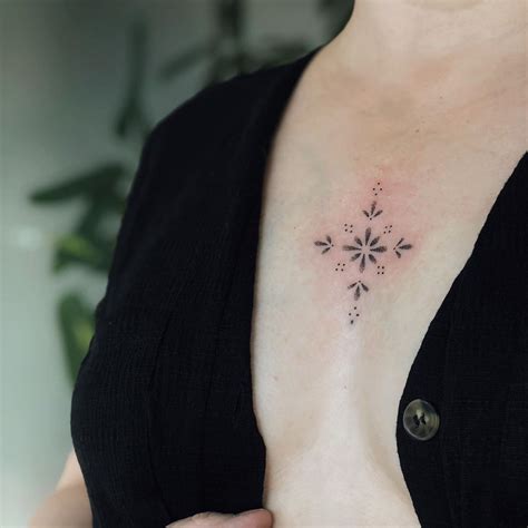 Small Chest Tattoos For Women