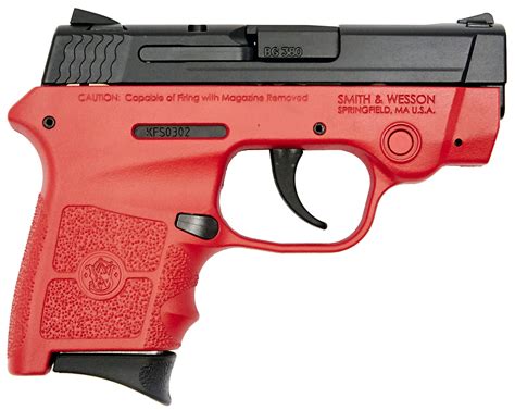 Smith Wesson Bodyguard 380 Red Blaze Edition 380 Acp Pistol Laser