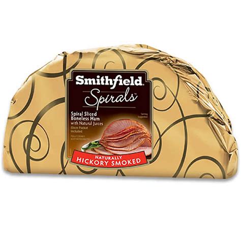 Smithfield Spiral Sliced Boneless Hickory Ham Shop Meat At H E B