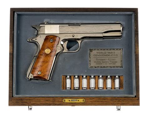 Sold At Auction Excellent Colt Wwii Commemorative Cased European