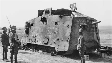 Sole Surviving German A7v World War I Tank Goes On Display In Canberra