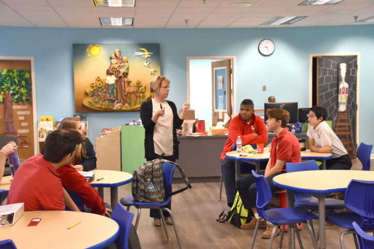 Southaven Students Get Library Upgrade Mississippi Catholic