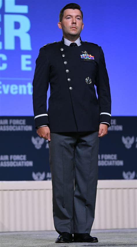 Space Force Uniform Prototype Has Diagonal Buttons Pt Uniforms Are