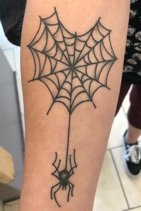 Spider Web Tattoo Ideas