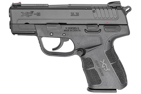 Springfield Xd E 9Mm Da Sa Concealed Carry Pistol With 3 8 Inch Barrel