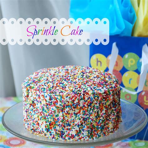 Sprinkle Cake Endlessly Inspired