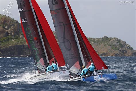 St Barth Catacup 2022 Tim Mourniac Amp Yves Pierre Durand Swept The Fleet To 1 Catamaran