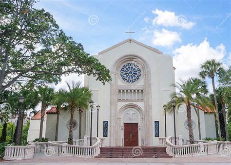 St James Catholic Cathedral Downtown Orlando Florida Editorial Stock