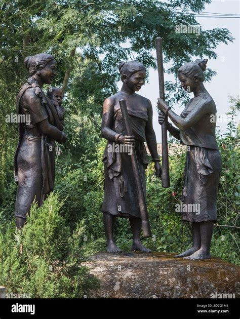 Statue Of Lachit Borphukan In Jorhat Assam Memorial Honouring General Lachit Borphukan Stock