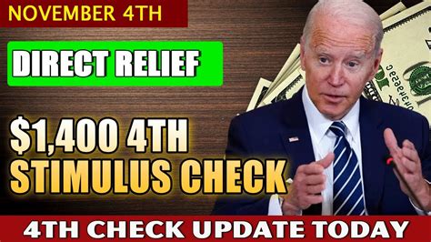 Stimulus Check Update Today November 4Th 2022 1 400 Stimulus Checks