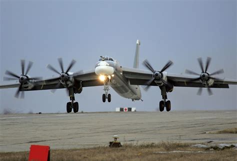 Strategic Bomber Tu 95 Bear Stock Photo Image Of Carrier Threat