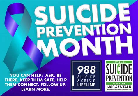 Suicide Prevention Awareness Month Suicide Awareness Prevention