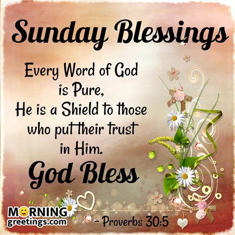 Sunday Morning Blessings Images With Quotes And Wishes