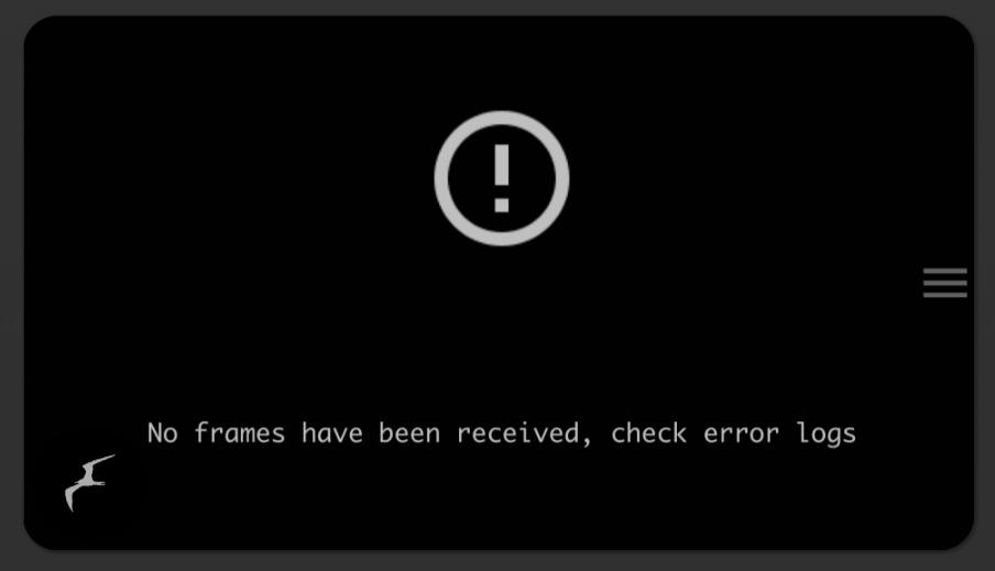 Support Frigate Losing Connection To Camera S No Frames Have Been