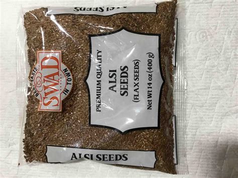 Swad Alsi Seeds Flax Seeds 14 Oz 50610 Desiclik Com Usa