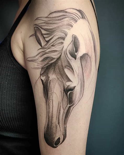 Tattoos By Heidi Horse Tattoo Horse Tattoo Design Animal Tattoos