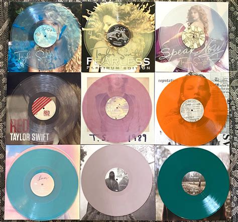 Taylor Swift Vinyl Record Collection Limited Edition