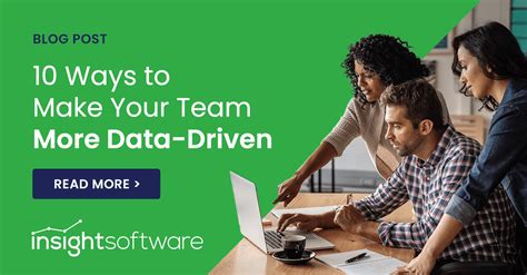 Ten Ways To Make Your Team More Data Driven Insightsoftware