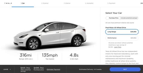 Tesla Model Y Now Available For 499 Per Month Through New Leasing Program