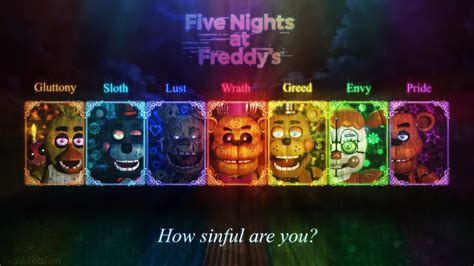 The 7 Deadly Sins Fnaf Wiki Fnaf 7 Ultimate Custom Night Amino