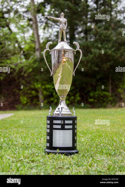 The Colonel Walter R Walsh Trophy Is Displayed During The 2015 U S