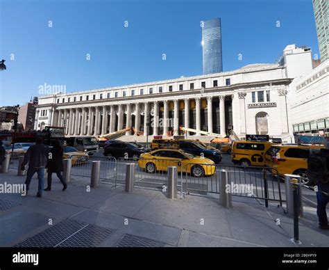 The James A Farley Building Post Office Penn Station New York City