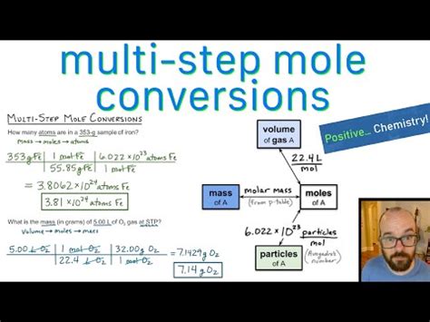 The Lab Lads Multistep Mole Conversions