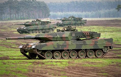 The Latest Model Of The Leopard 2 Is Among The Most Strongly Armored