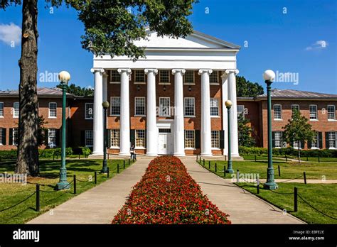 The Lyceum Building On The Campus Of Ole Miss University Of