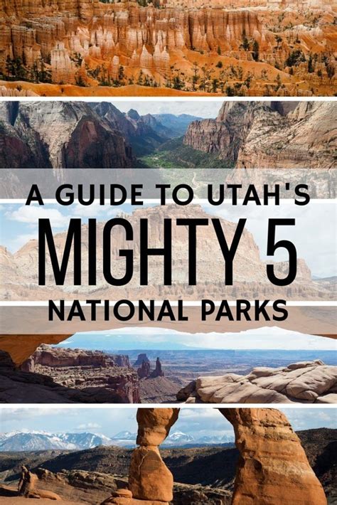 The Mighty 5 A Guide To Utah S National Parks