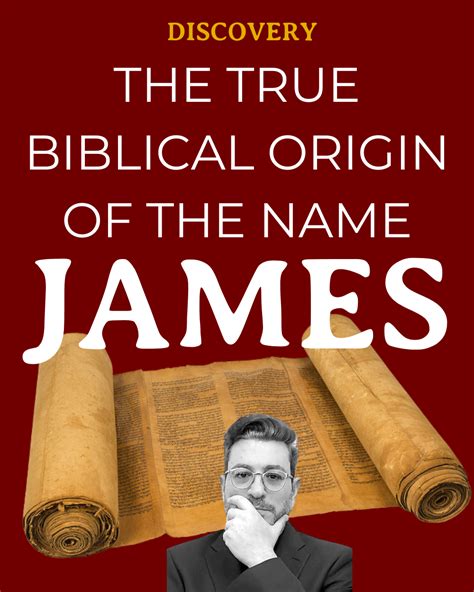 The Name James Originates From Biblical Hebrew Yaakov Jacob Claims Bible Expert Don Juravin