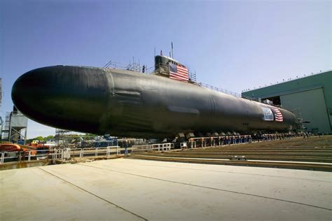 The Seawolf Class Fast Attack Submarine Uss Jimmy Carter Ssn 23 Stock