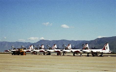 The Thunderbirds At Hill Air Force Base In Ogden Utah In 1980 The