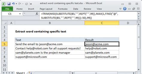 The Ultimate 5Step Guide To Extracting Text In Excel Now Excel Web