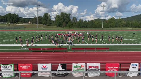 The Union County High School Patriot Band Performs On The 10Sports