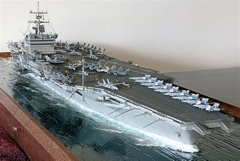 The World S Largest Aircraft Carrier Model Uss Enterprise Cvn 65