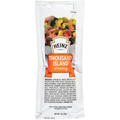 Thousand Island Dressing Packets