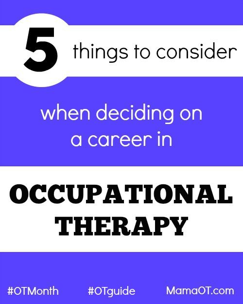 Three Reasons To Consider A Career In Occupational Therapy