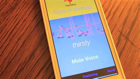 Thynkware Speech Demo Translating Thoughts To Speech Using Brainwaves Youtube