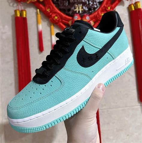 Tiffany Co X Nike Air Force 1 1837 Blue Friends Family Sbd