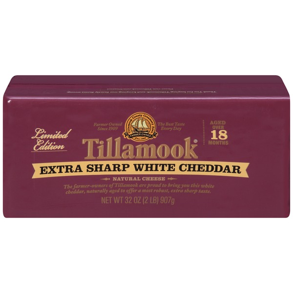 Tillamook Extra Sharp Cheddar Cheese Shop Cheese At H E B