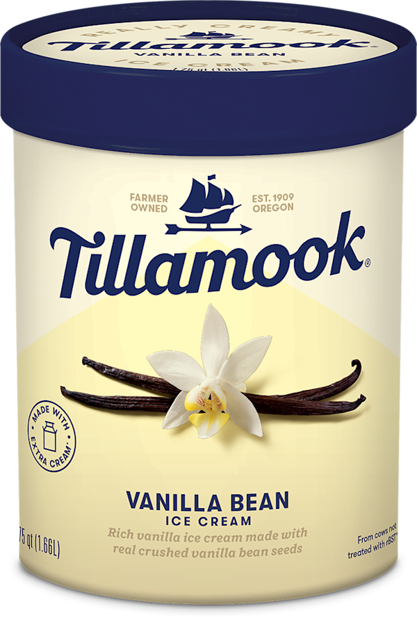 Tillamook Vanilla Bean Ice Cream Sandwich 12Oz 4Ct Target