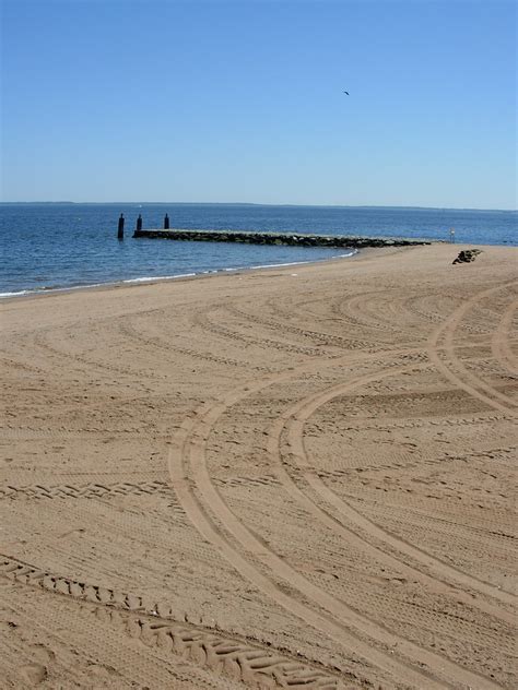 Tire Tracks Midland Beach Staten Island Andrea Flickr