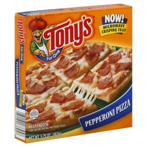 Tony S Pizza For One Pepperoni Pizza Disc Kroger