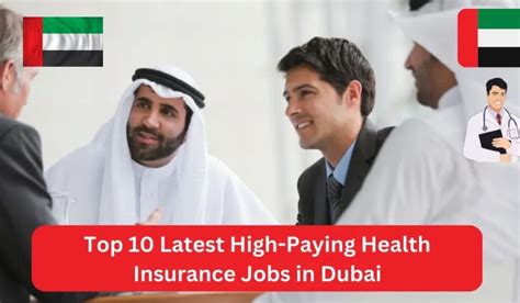 Top 10 Latest High Paying Health Insurance Jobs In Dubai