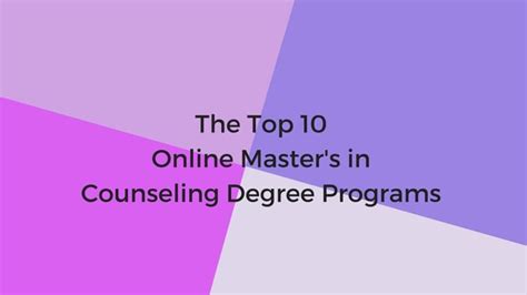 Top 10 Online Master Amp 39 S Degree Programs In Marriage Amp Family Counseling Degreequery Com