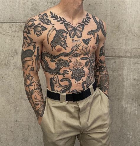 Torso Tattoos Life Tattoos Body Art Tattoos Tattoos For Guys Sleeve