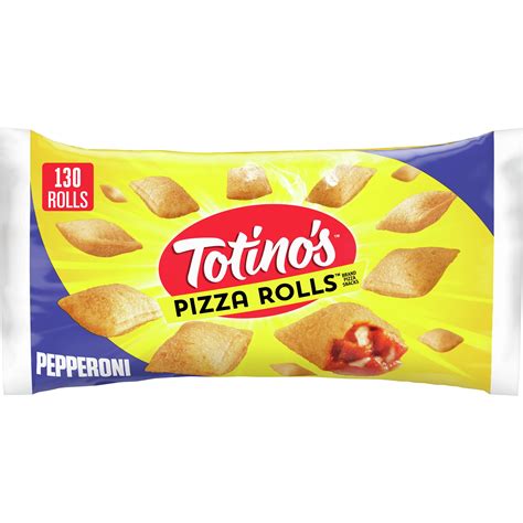 Totino S Pizza Rolls Pepperoni Flavored Frozen Snacks 63 5 Oz 130